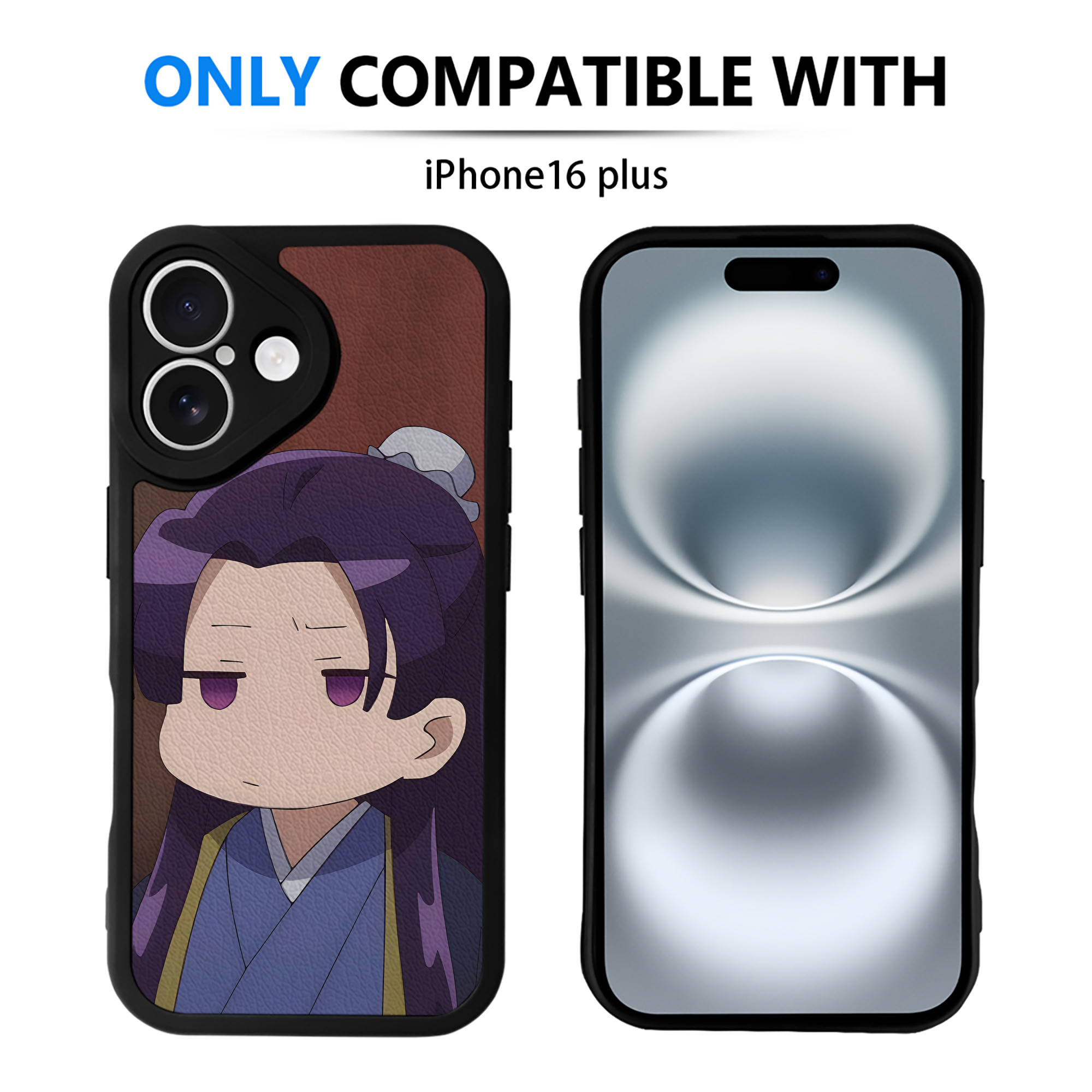 薬屋のひとりごと The Apothecary Diaries 【iPhone 16シリーズ対応】シリコンスマホケース（レザー調） 材質：シリコン